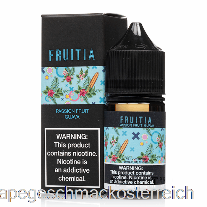 Passionsfrucht-Guave – Fruitia-Salze – 30 Ml, 35 Mg Vape-Geschmack